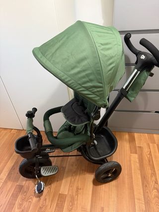 Triciclo Kinderkraft AVEO Plegable Verde.   muevon