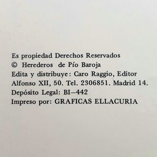 PIO BAROJA: Las inquietudes de Shanti Andia