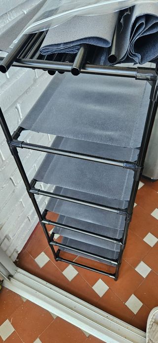 Estantería o zapatero, desmontable 10 niveles.