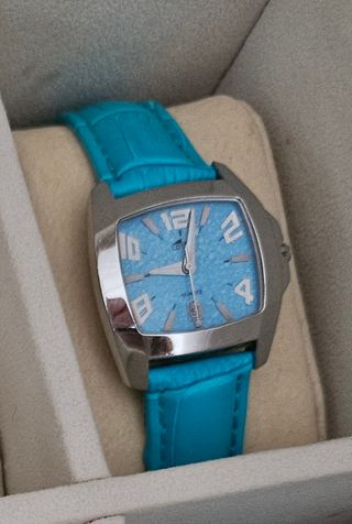Reloj Lotus Mujer Azul y Plateado
