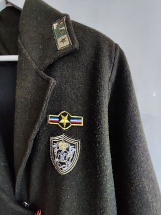 Chaqueta militar mujer