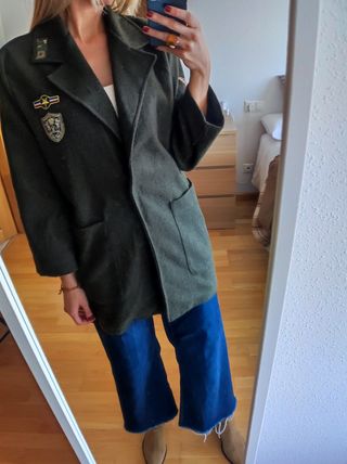 Chaqueta militar mujer