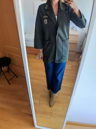 Chaqueta militar mujer
