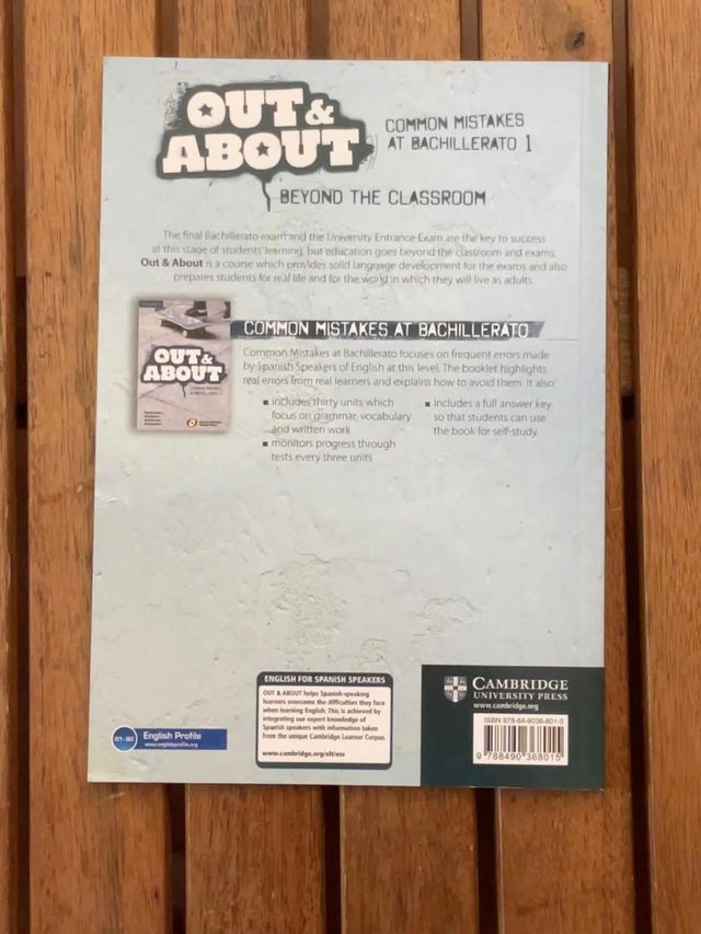 Out & About inglés bachillerato ISBN 9788490368015