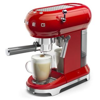 Cafetera Smeg Roja - Como Nueva