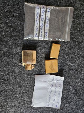 Lote 1 mechero Zippo 1982-1991 USS. ASHLAND LSD-48
