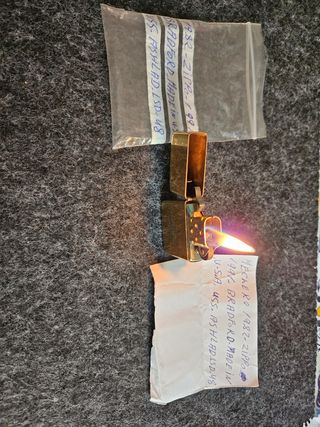 Lote 1 mechero Zippo 1982-1991 USS. ASHLAND LSD-48