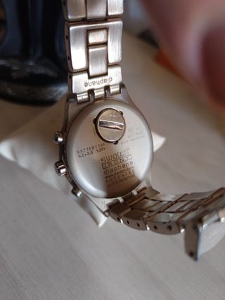 Swatch Irony Diaphane Reloj Cronógrafo Dorado