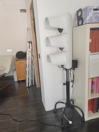 Semáforo real Bluetooth Sonido Blanco