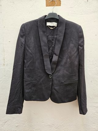 Americana Zara Negra Talla L