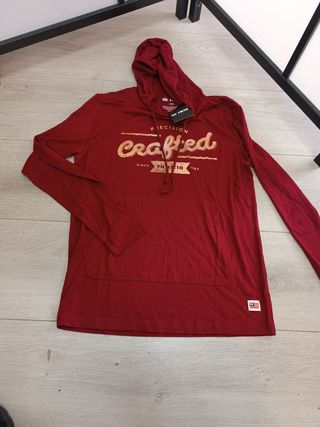 Vic Firth Craft Lightweight Hoodie Camiseta L Roja