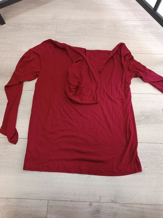 Vic Firth Craft Lightweight Hoodie Camiseta L Roja