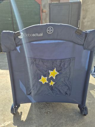 Cuna de viaje Bebeactual azul