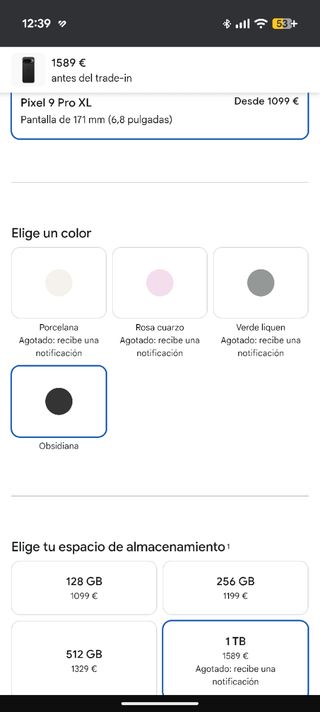 Google Pixel 9 Pro XL 1TB