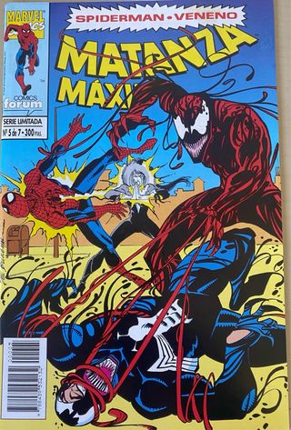 Spiderman Veneno Matanza Maxima