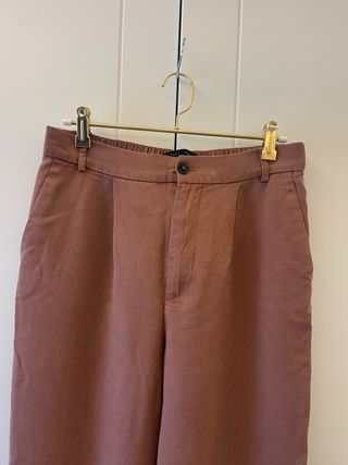 Pantalón teja Zara