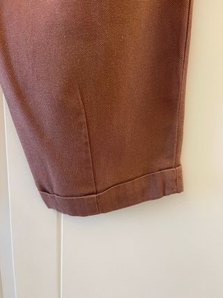 Pantalón teja Zara