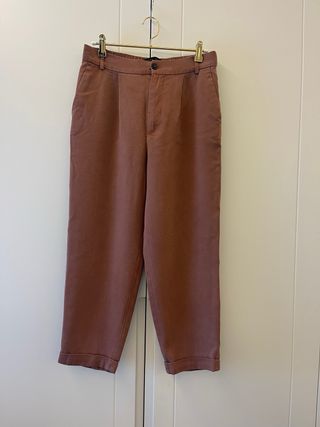 Pantalón teja Zara
