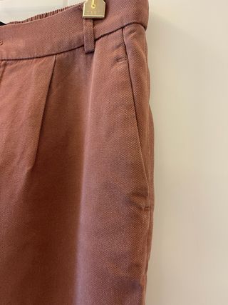 Pantalón teja Zara