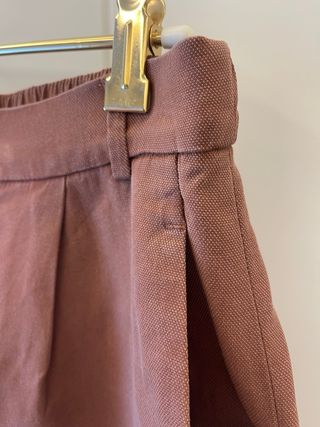 Pantalón teja Zara