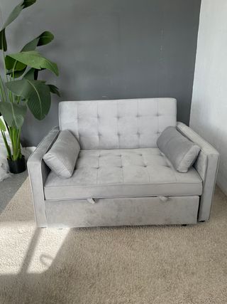 LIQUIDAMOS Nuevo Sofá Cama Gris