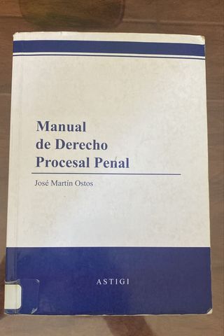 Manual de Derecho Penal