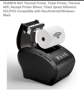 Impresora Térmica MUNBYN WiFi + USB
