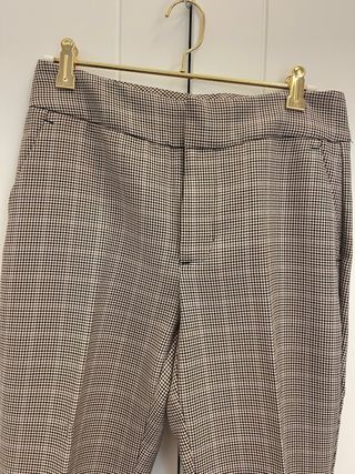 Pantalones de cuadros Zara