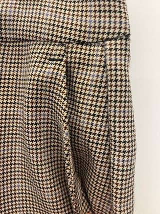 Pantalones de cuadros Zara