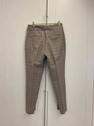 Pantalones de cuadros Zara