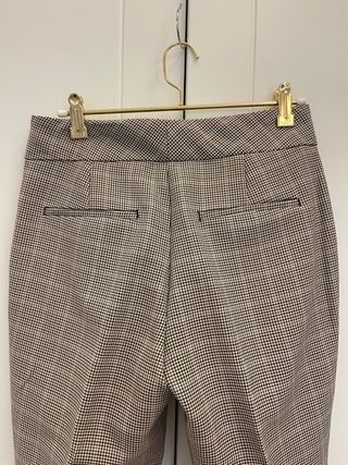 Pantalones de cuadros Zara