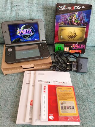New Nintendo 3DS XL Edición Zelda Majora's Mask