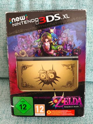 New Nintendo 3DS XL Edición Zelda Majora's Mask
