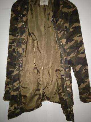Chaqueta militar OKEYSI verde L