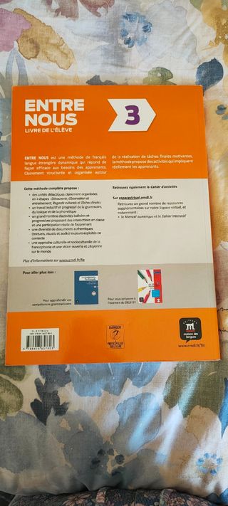 Entre nous 3 Ed.IFAL Livre de l'élève: Entre no...