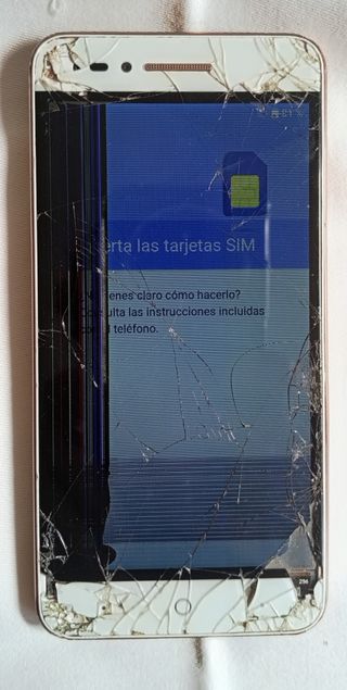ZTE Blade A610 Dorado/Plateado