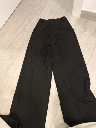 Pantalón de traje negro mujer