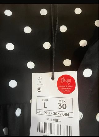 Camisa de lunares Lefties Talla L