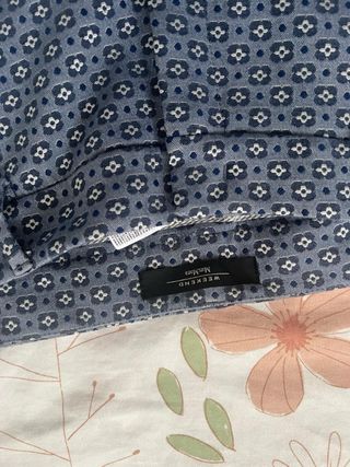 Pantalones estampados azul Max Mara