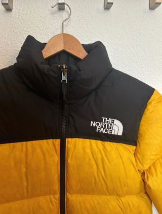 The North Face abrigo mujer negro/amarillo Talla X