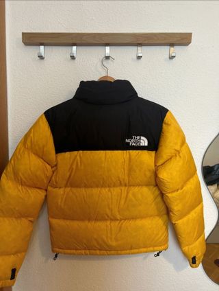 The North Face abrigo mujer negro/amarillo Talla X