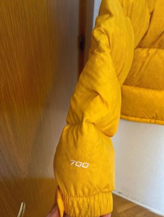 The North Face abrigo mujer negro/amarillo Talla X