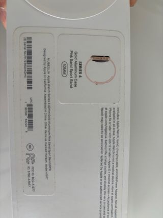 Apple Watch Serie 4 40mm Oro Rosa