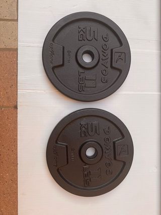 Dischi in ghisa DOMYOS 5 kg (set da 2)