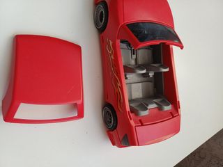Coche Playmobil Rojo con Llama