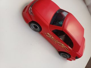Coche Playmobil Rojo con Llama
