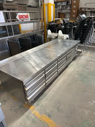 MESA FRIA BAJA CAJONES OCASION !!!