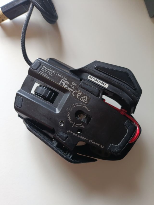 Ratón Gaming Mad Catz R.A.T. 3 Negro
