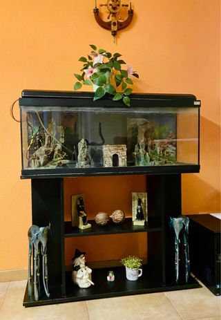 Acuario 100L con mueble