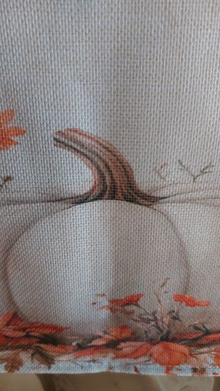 Runner tavola zucca fiori 33x90cm